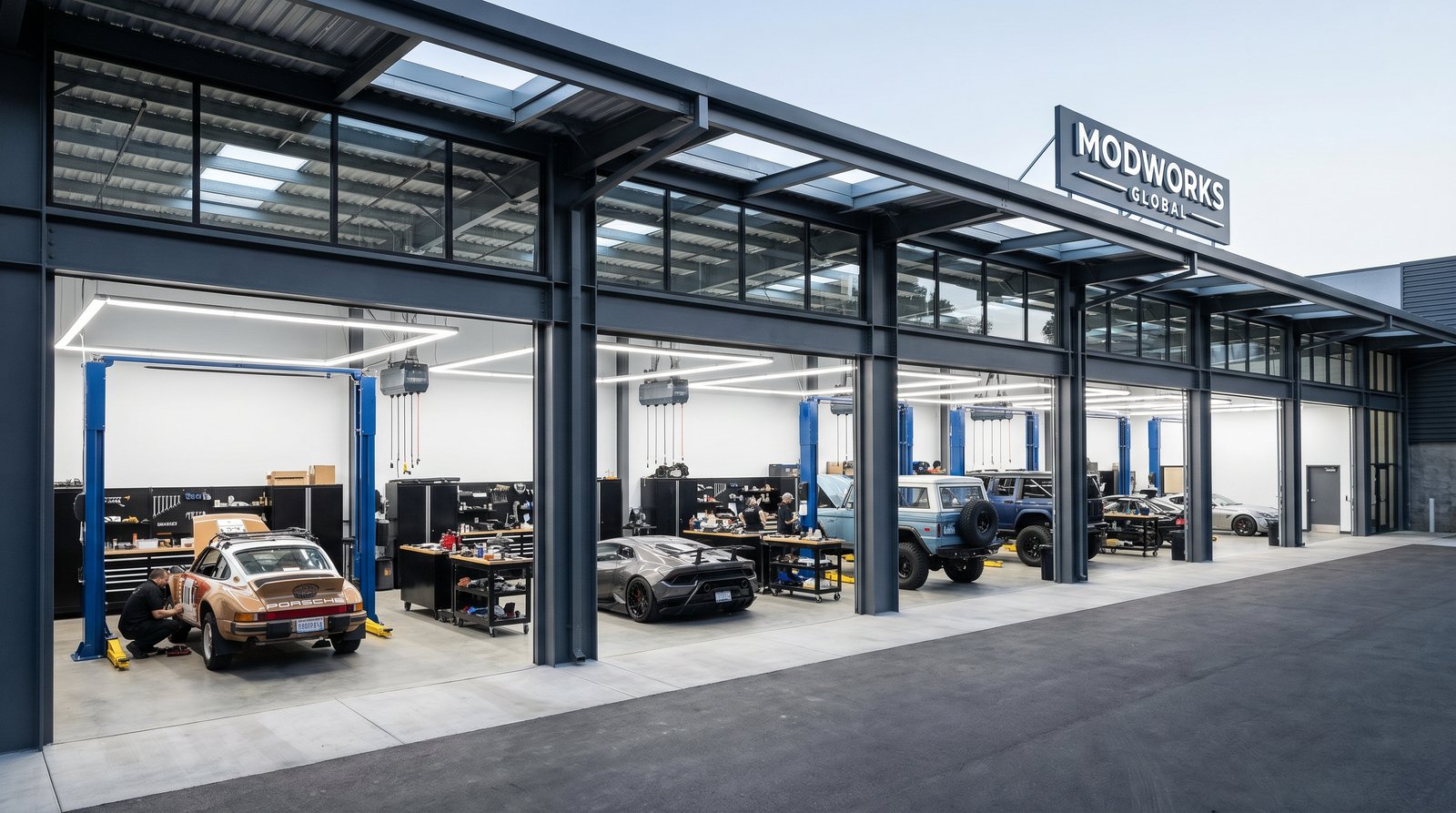 黄色仓库改装工坊视频